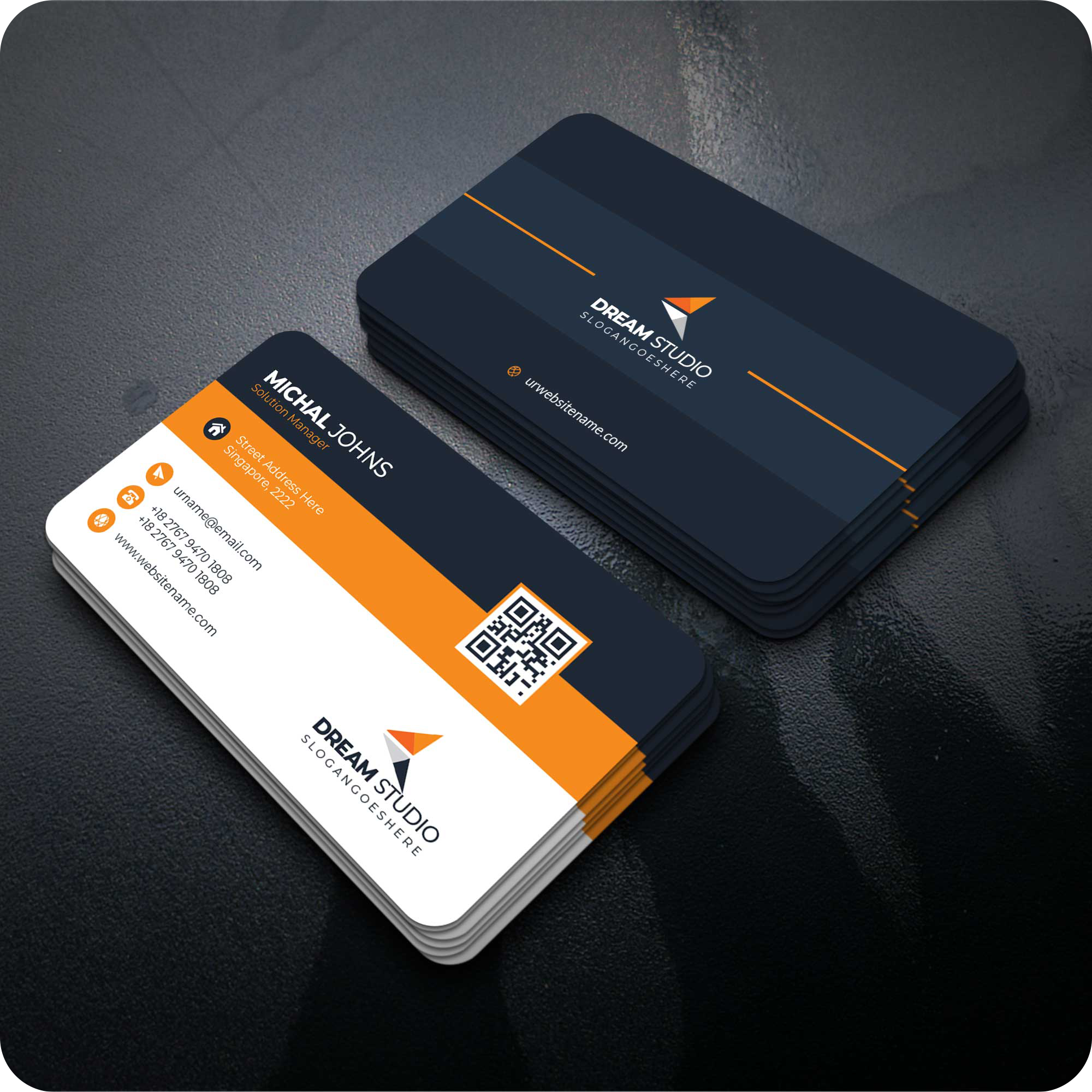 کارت ویزیت لمینت براق